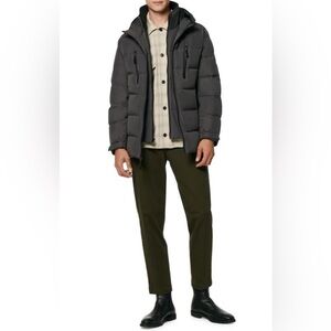 MARC | ANDREW MARC | Montrose | 2-In-1 | Hooded | Down | Black | Jacket| Size L